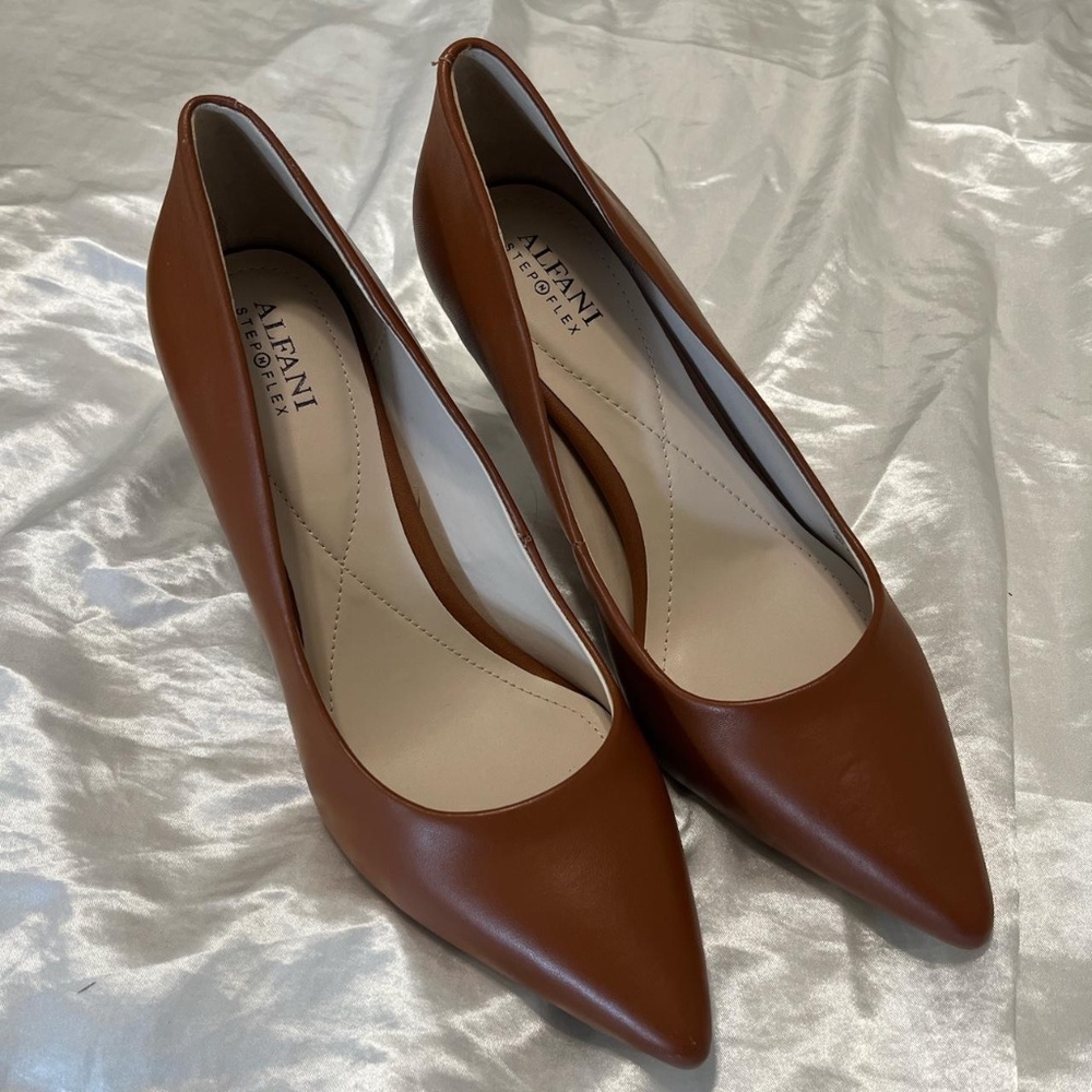 Alfani Brown Heels - Size 9